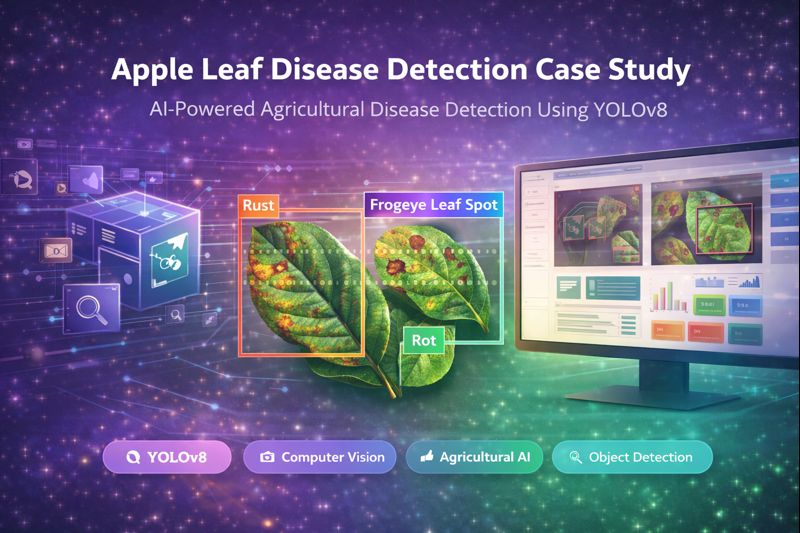Apple Leaf Disease Detection Using YOLOv8